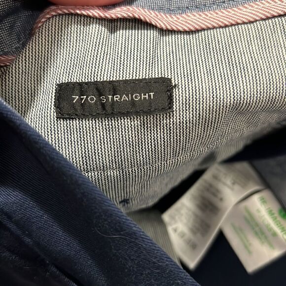 J. Crew 770™ Straight-fit stretch chino pant in Navy Blue NWT and NWOT - Picture 9 of 14